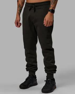 Unisex Structure Joggers - Pirate Black-Black