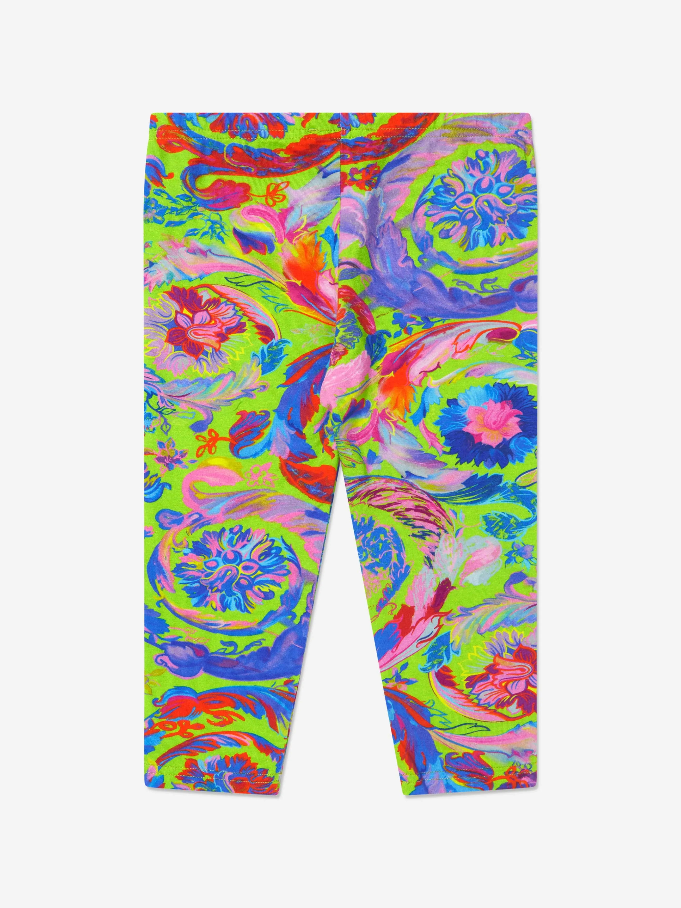 Versace Baby Girls Patterned Leggings