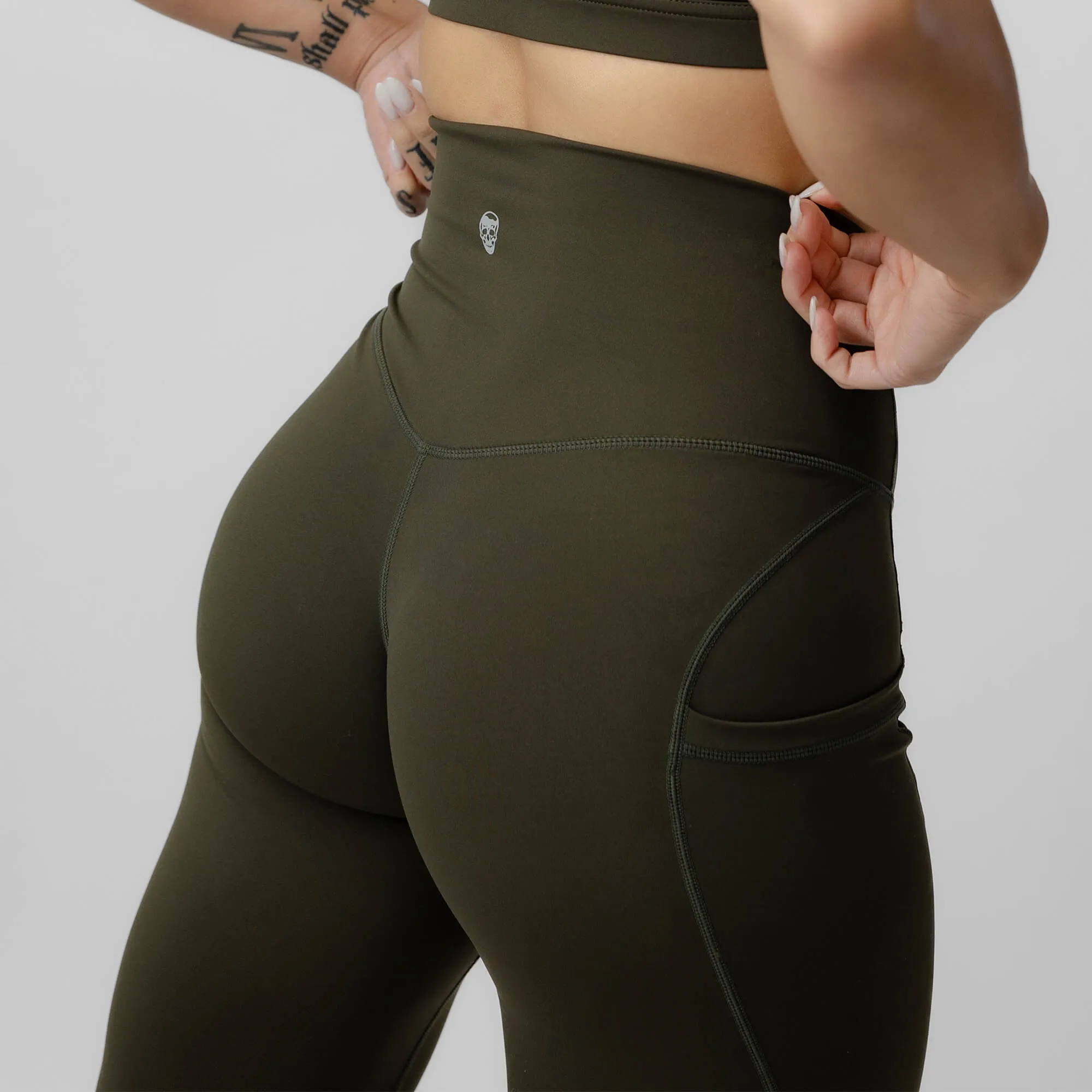 Victory Leggings - Forest Green