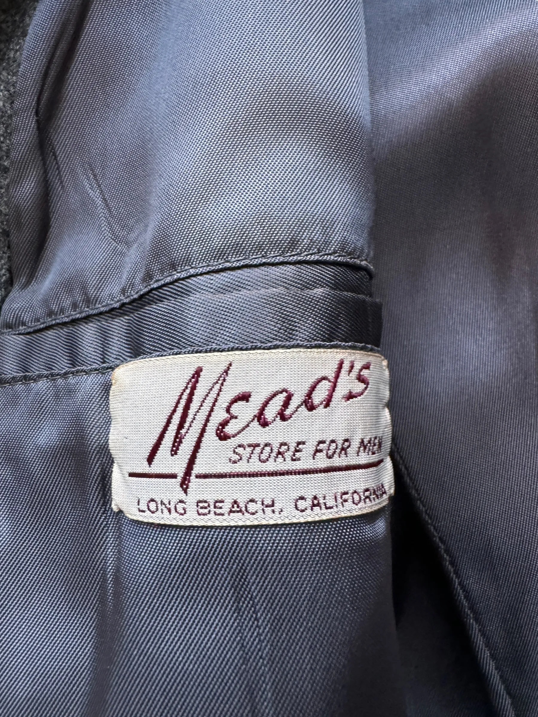 Vintage Mead's Store for Men Jacket AS IS SZ L