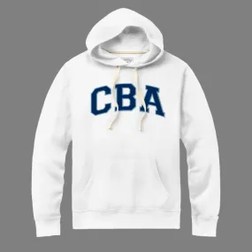 White Applique Hoodie