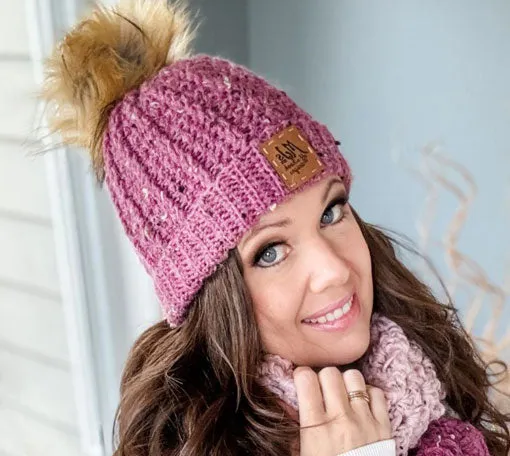 Winter Wonder Cable Crochet Hat