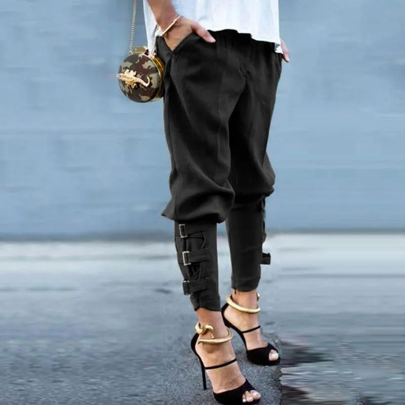 Women's Summer Elastic Trousers