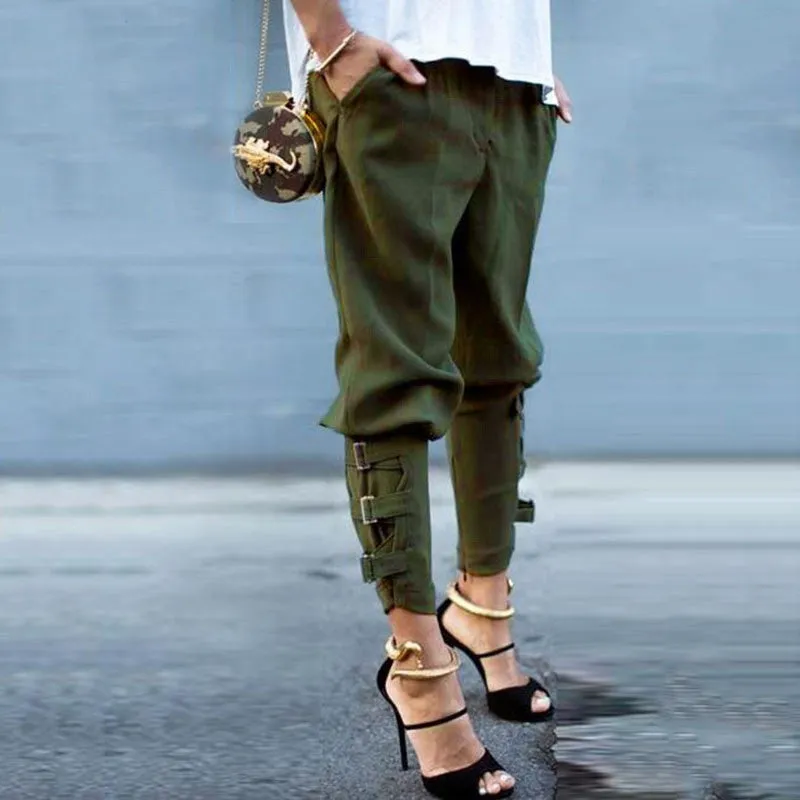 Women's Summer Elastic Trousers